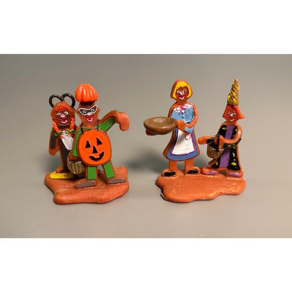 Lemax Retired Halloween Mini “Sugar N Spice” Village Figures Collection ‘04-‘05 - Picture 4 of 10